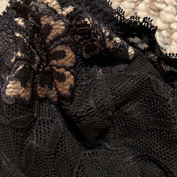 Nylon spandex barely breezies bra - Picture 2 of 5